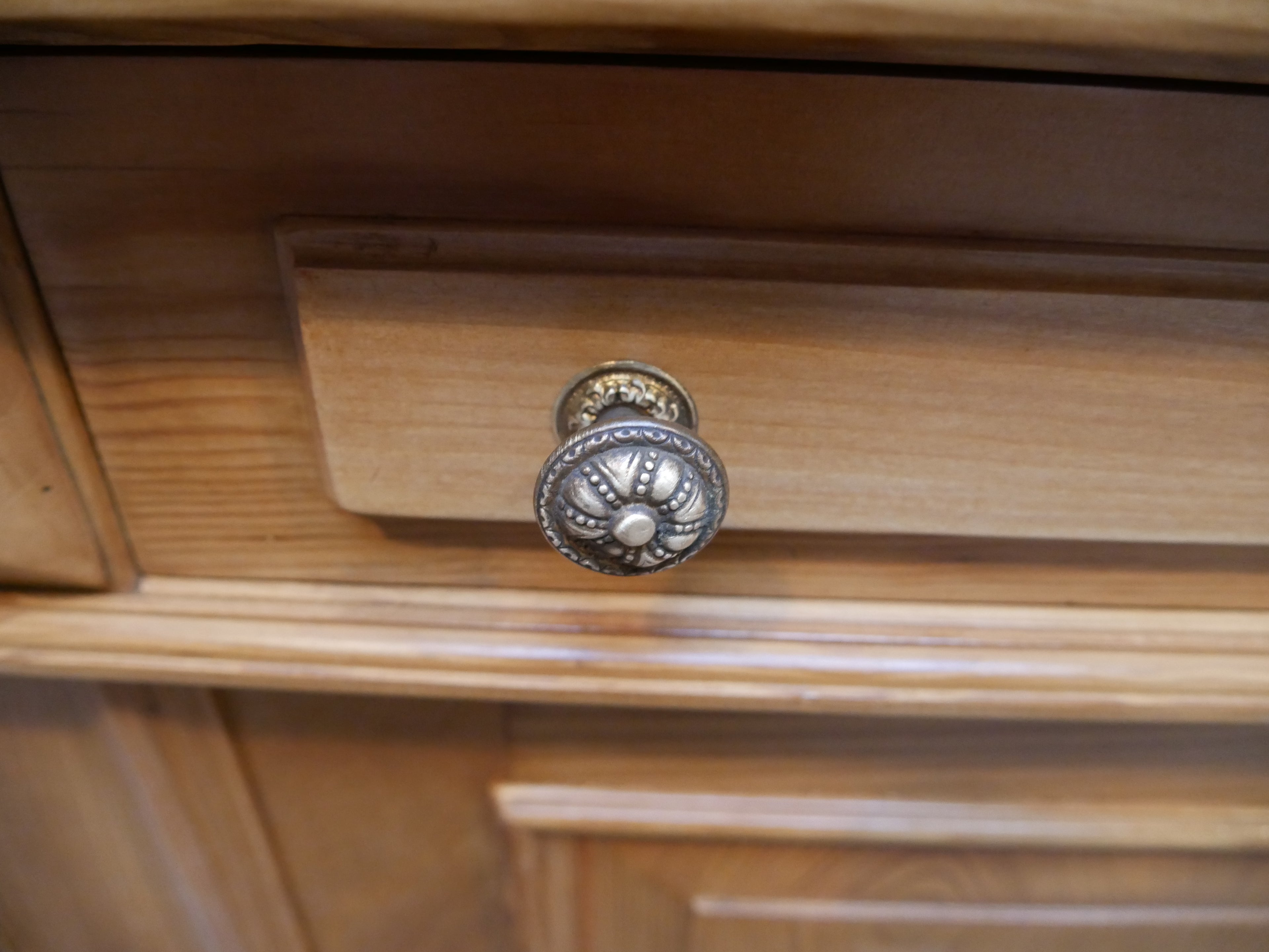 SEHR SELTENES JUGENDSTIL BUFFETT ANRICHTE VITRINE MIT AUFSATZ WEICHHOLZ RESTAURIERT