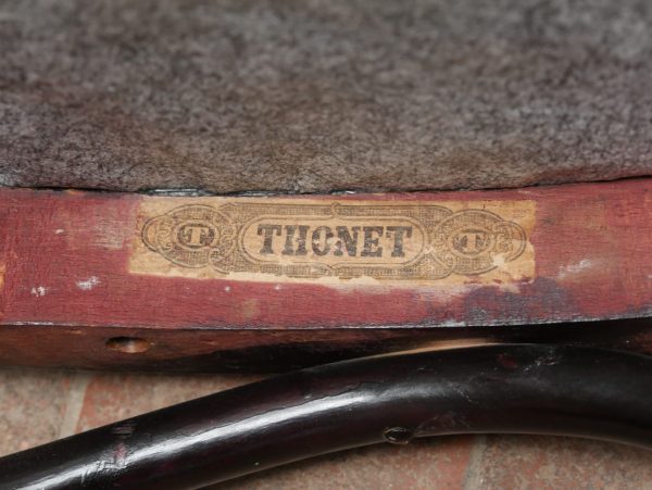 Herstellernachweis von Jugenstilstuhl Thonet Wien