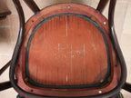 Judenstilstuhl von Thonet Wien unterseite