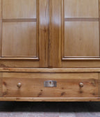 WUNDERSCHÖNER JUGENDSTIL KLEIDERSCHRANK UM 1910 WEICHHOLZ RESTAURIERT