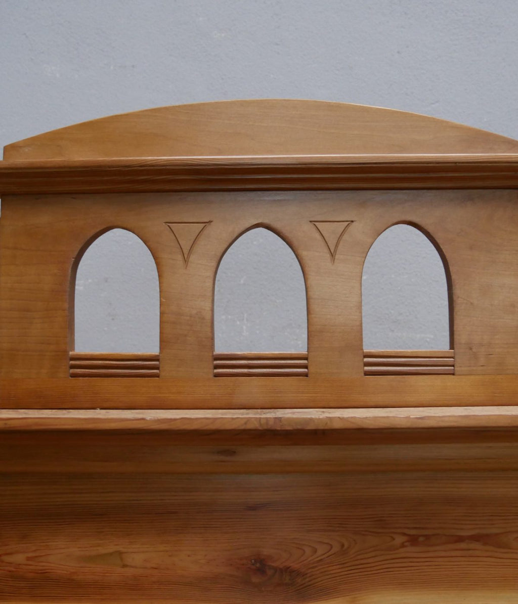 WUNDERSCHÖNER JUGENDSTIL KLEIDERSCHRANK UM 1910 WEICHHOLZ RESTAURIERT