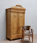 WUNDERSCHÖNER JUGENDSTIL KLEIDERSCHRANK UM 1910 WEICHHOLZ RESTAURIERT